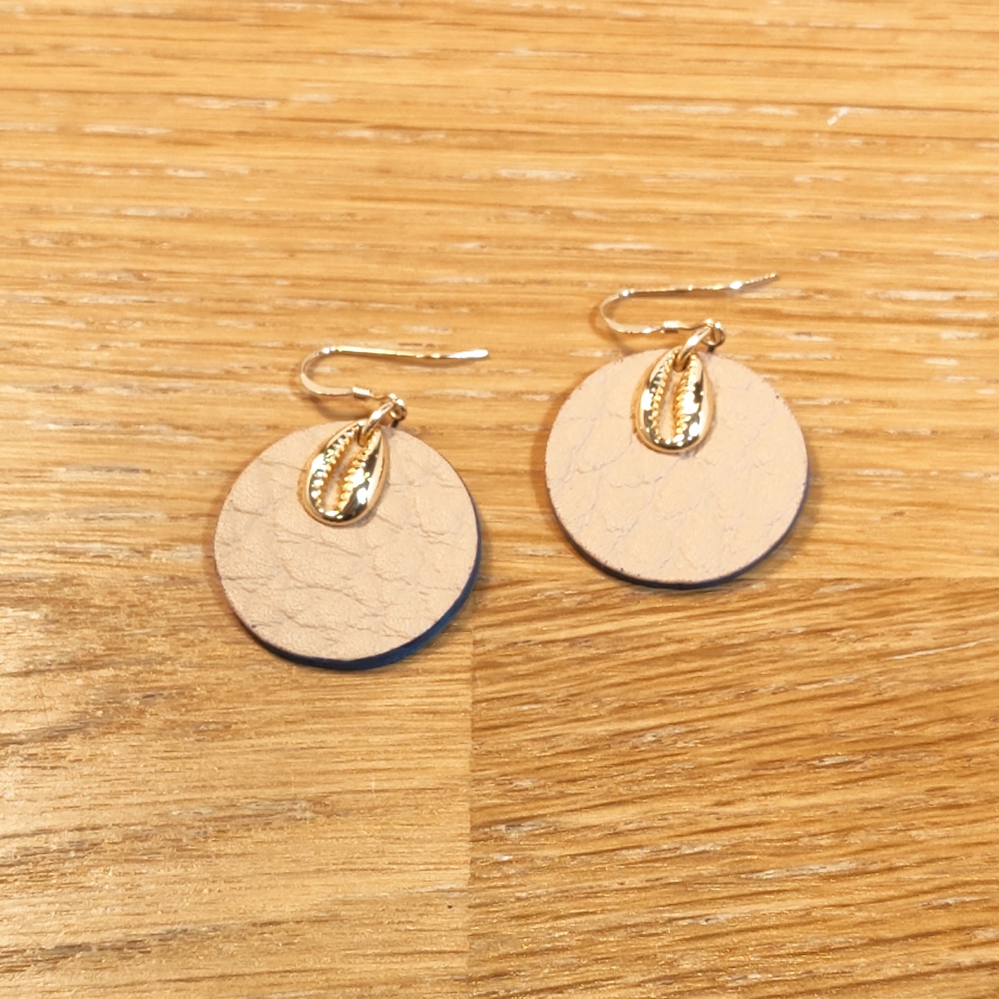 Abundance - Leather Earrings - Small