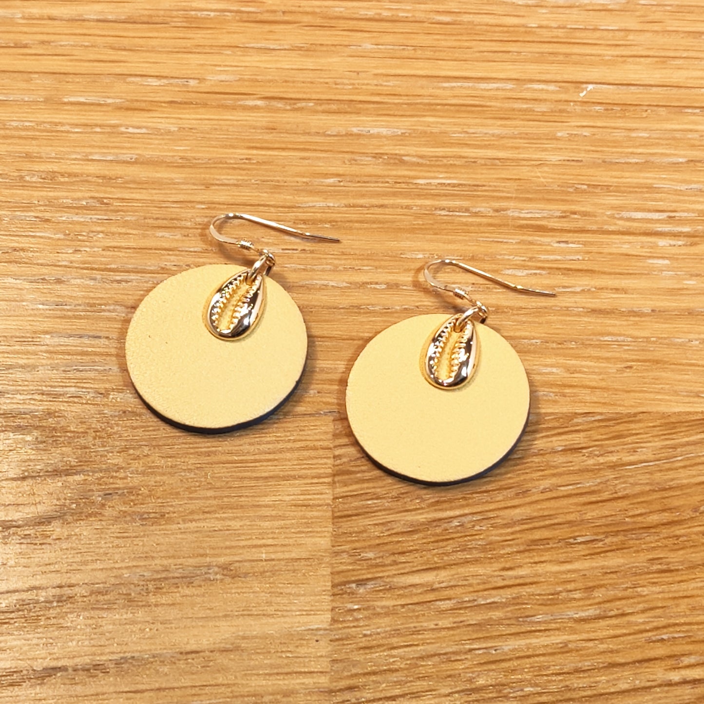 Abundance - Leather Earrings - Small