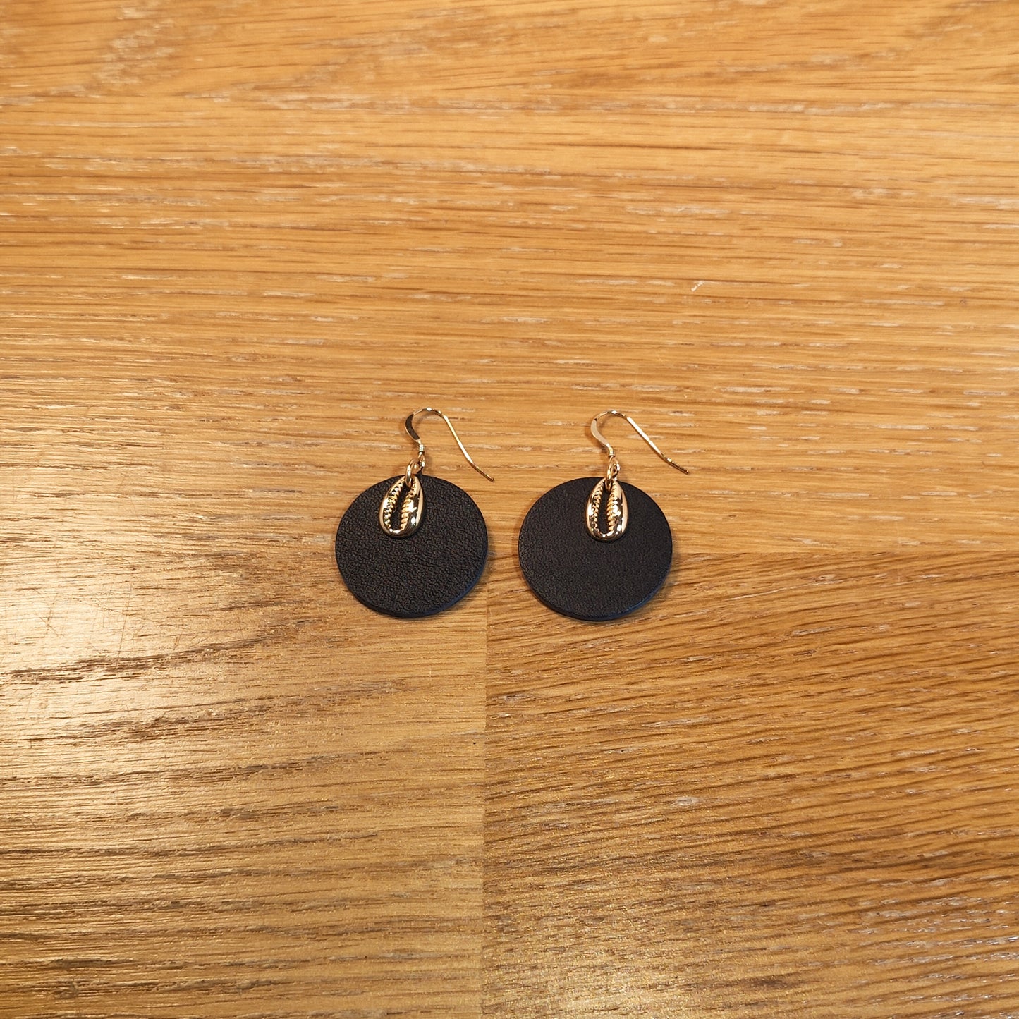 Abundance - Leather Earrings - Small
