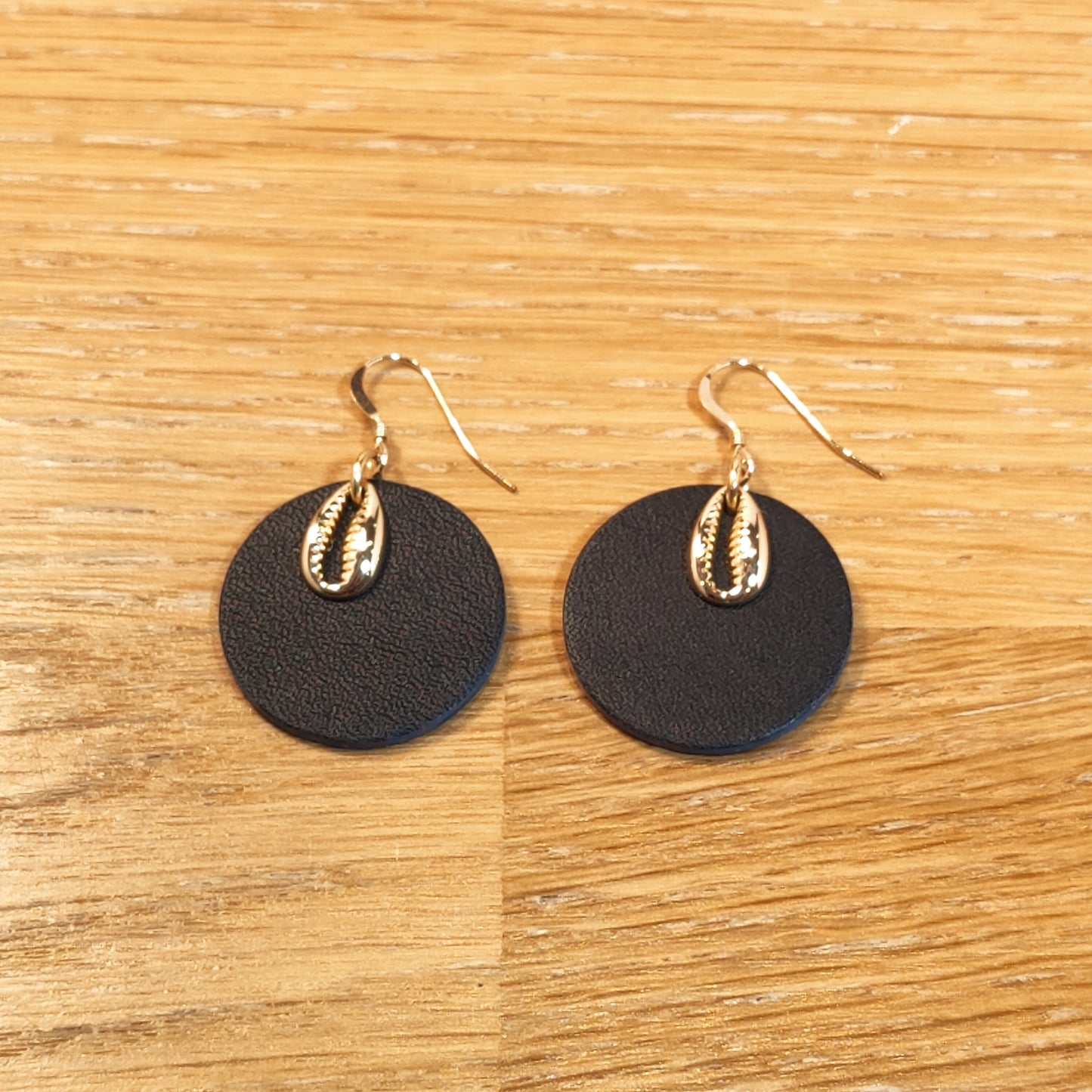 Abundance - Leather Earrings - Small