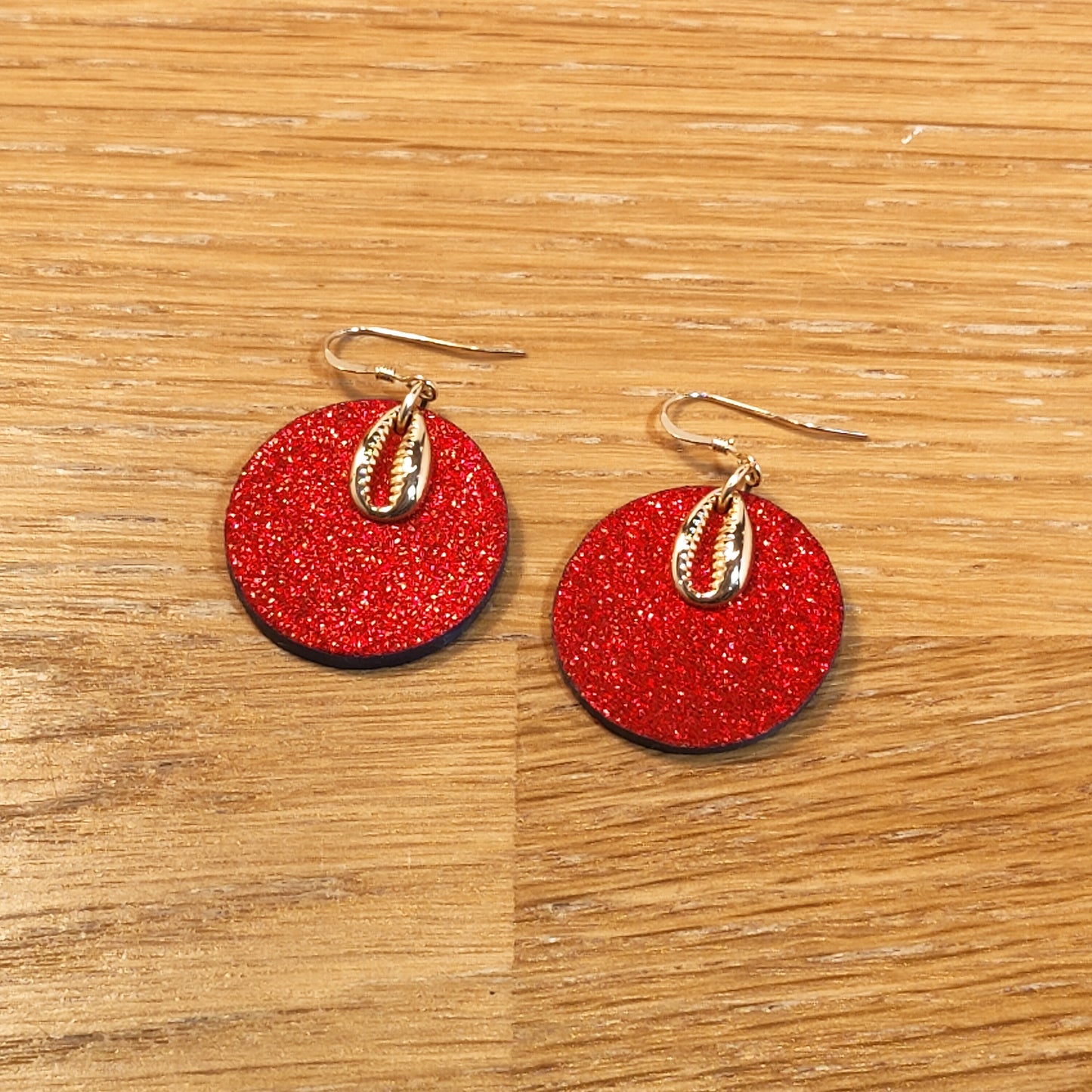 Abundance - Leather Earrings - Small