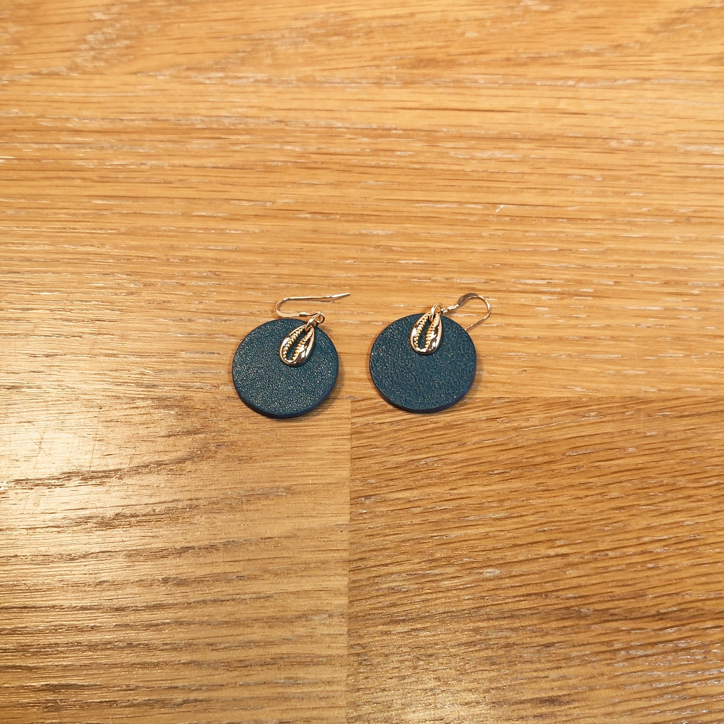 Abundance - Leather Earrings - Small