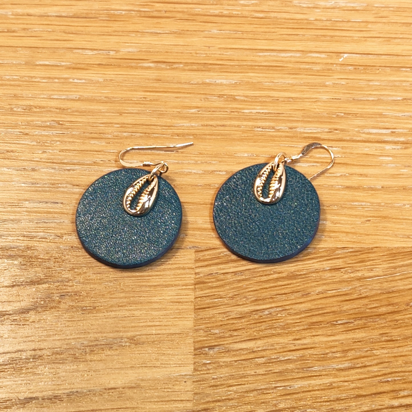 Abundance - Leather Earrings - Small
