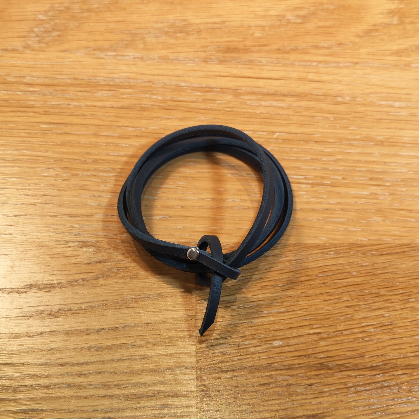 Bracelet cuir - Doublement Simple