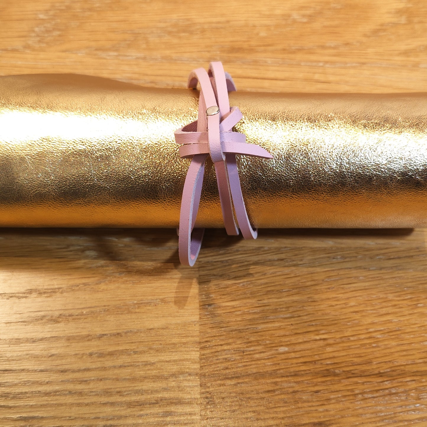 Bracelet cuir - Doublement Simple