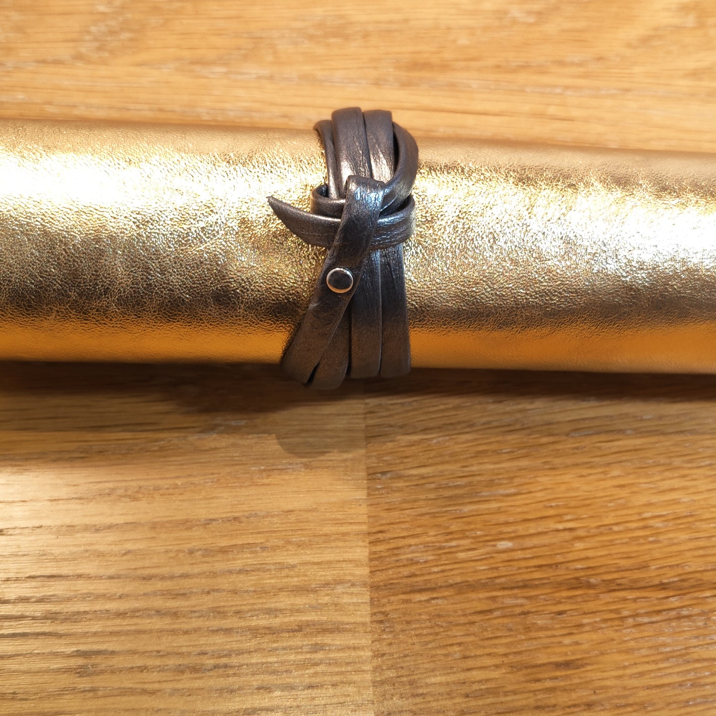 Bracelet cuir - Doublement Simple