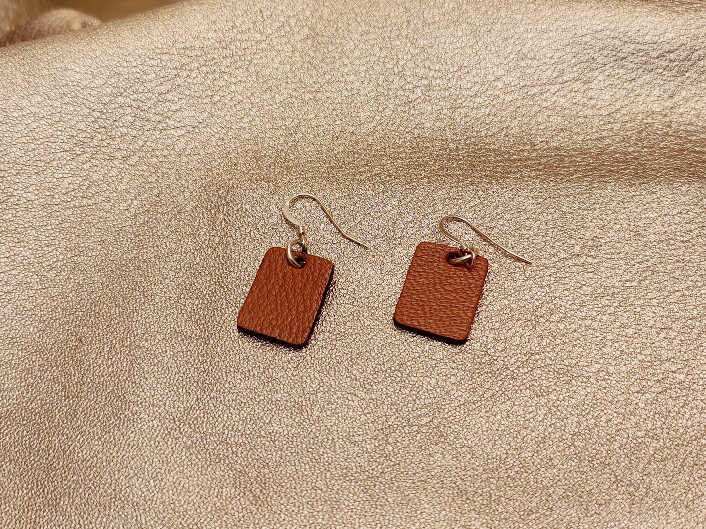 Leather Earrings - Simply Simple