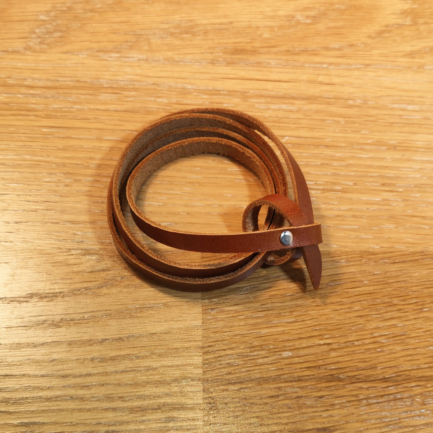 Doublement Simple - Bracelet en cuir