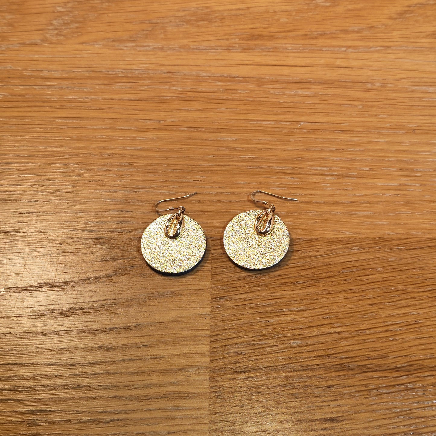 Abondance - boucles d'oreilles en cuir - Petites