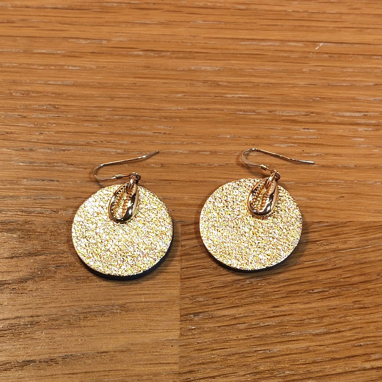 Abondance - boucles d'oreilles en cuir - Petites