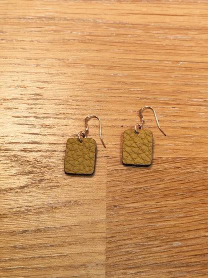 Leather Earrings - Simply Simple