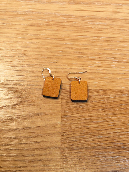 Leather Earrings - Simply Simple