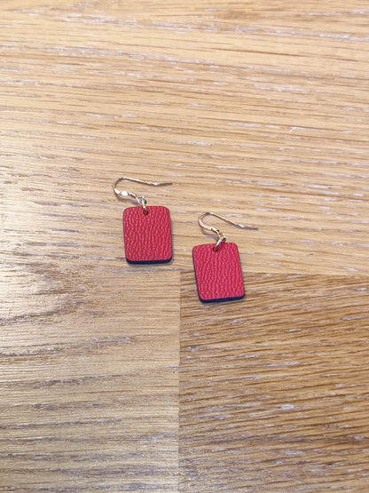 Leather Earrings - Simply Simple