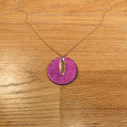Pendentif en cuir - Elancee