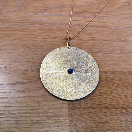 Pendentif en cuir - XL modèle - Au Centre