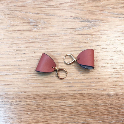 Boucle d'oreille Cuir - Finesse