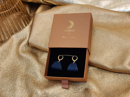 Boucle d'oreille Cuir - Finesse
