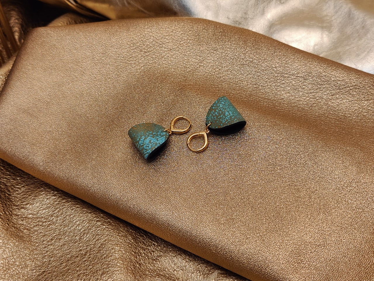 Boucle d'oreille Cuir - Finesse