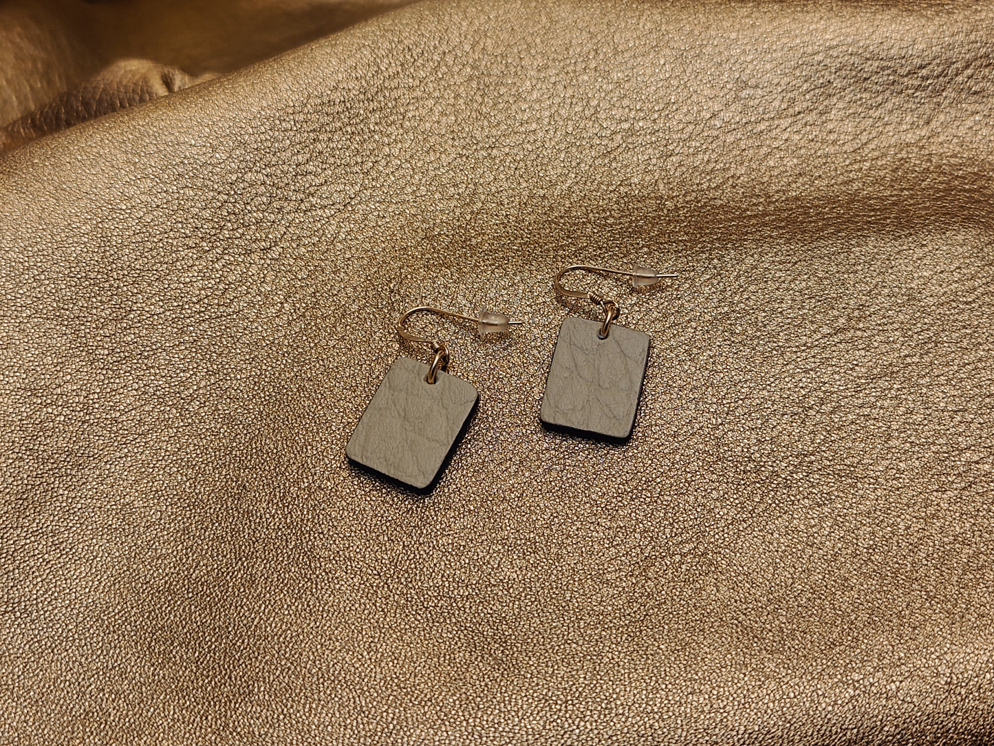 Leather Earrings - Simply Simple