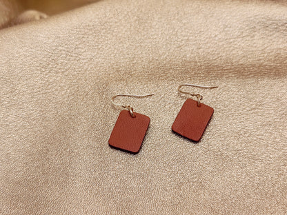 Leather Earrings - Simply Simple