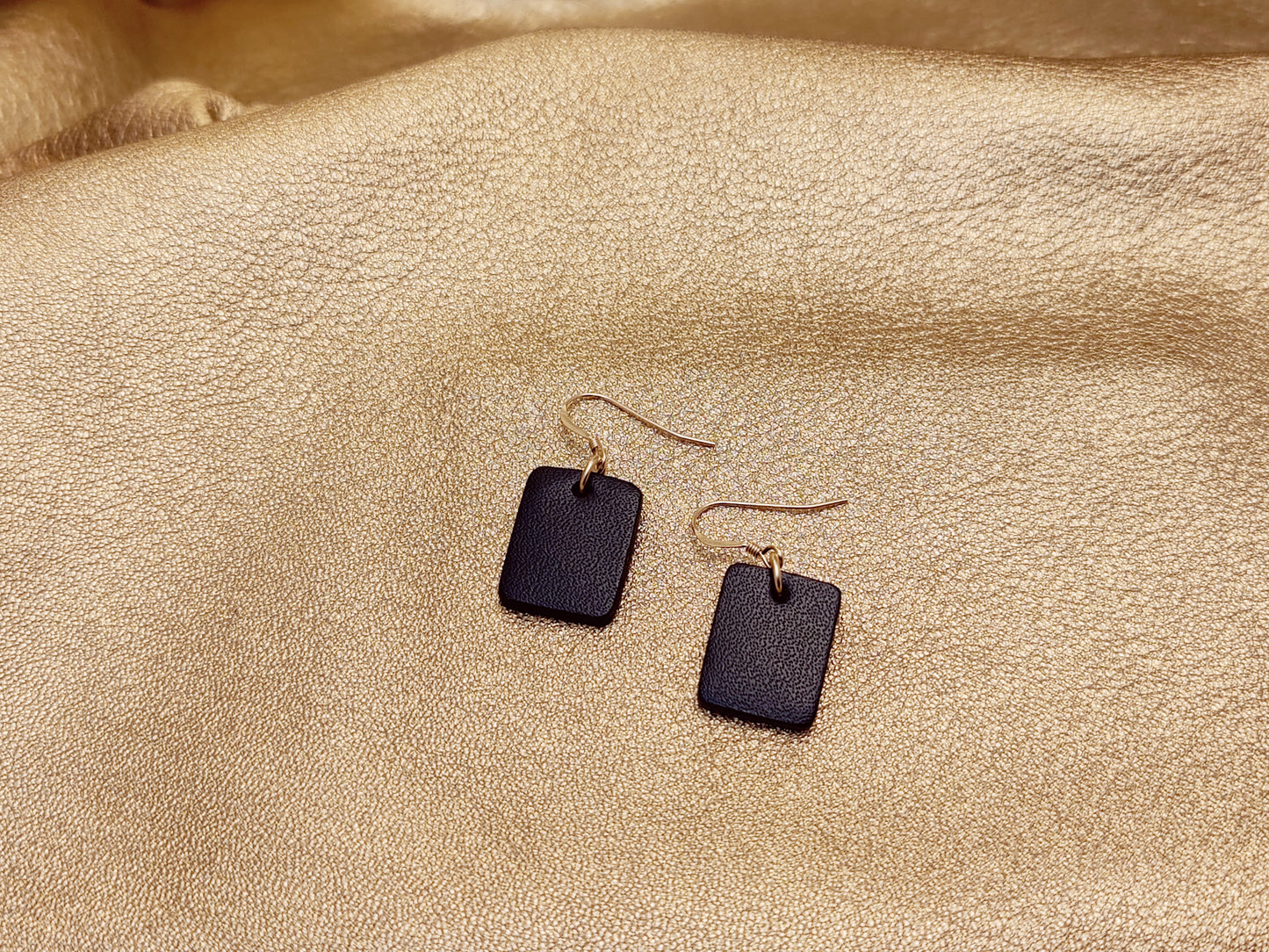 Leather Earrings - Simply Simple