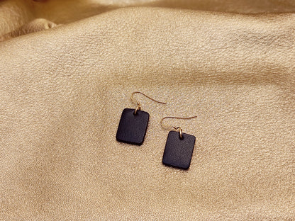 Leather Earrings - Simply Simple