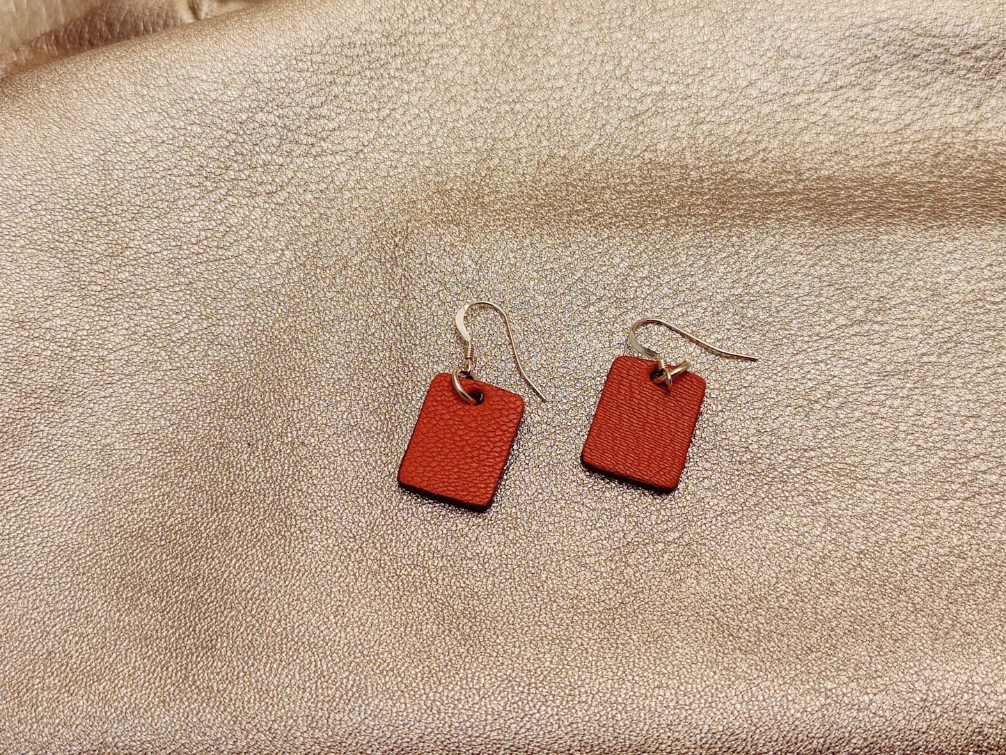 Leather Earrings - Simply Simple