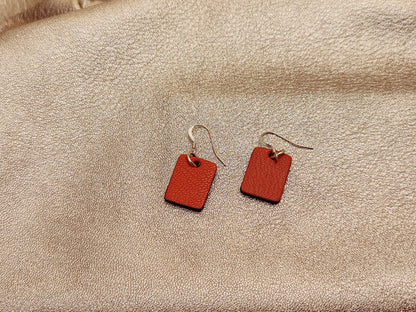 Leather Earrings - Simply Simple