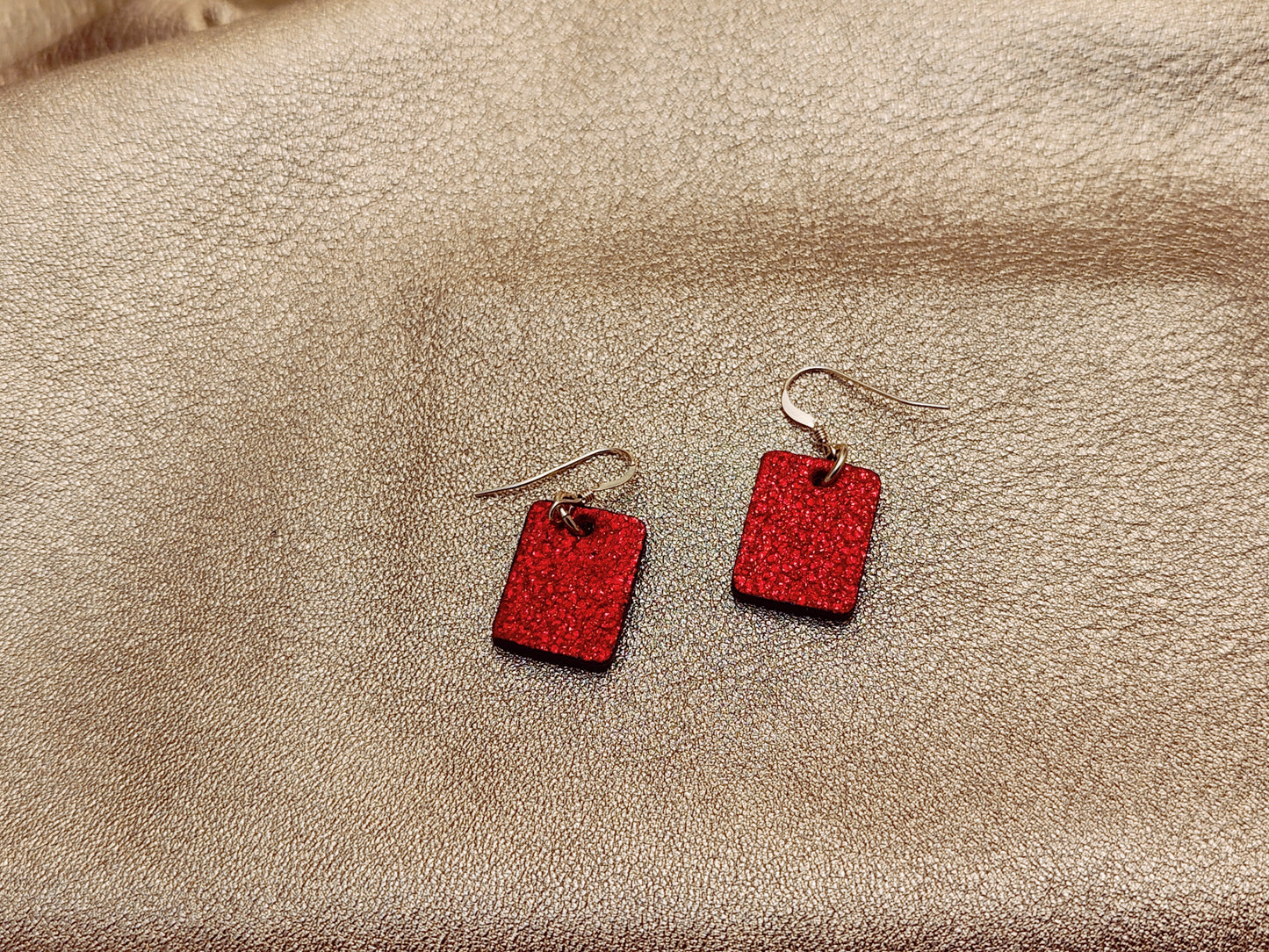 Leather Earrings - Simply Simple